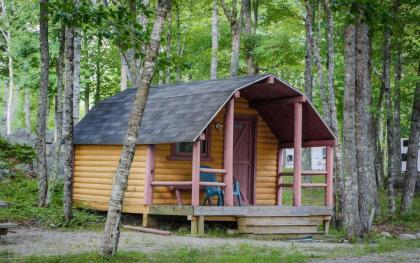 Patten Pond Camping Resort Cabin 5 Ellsworth Maine